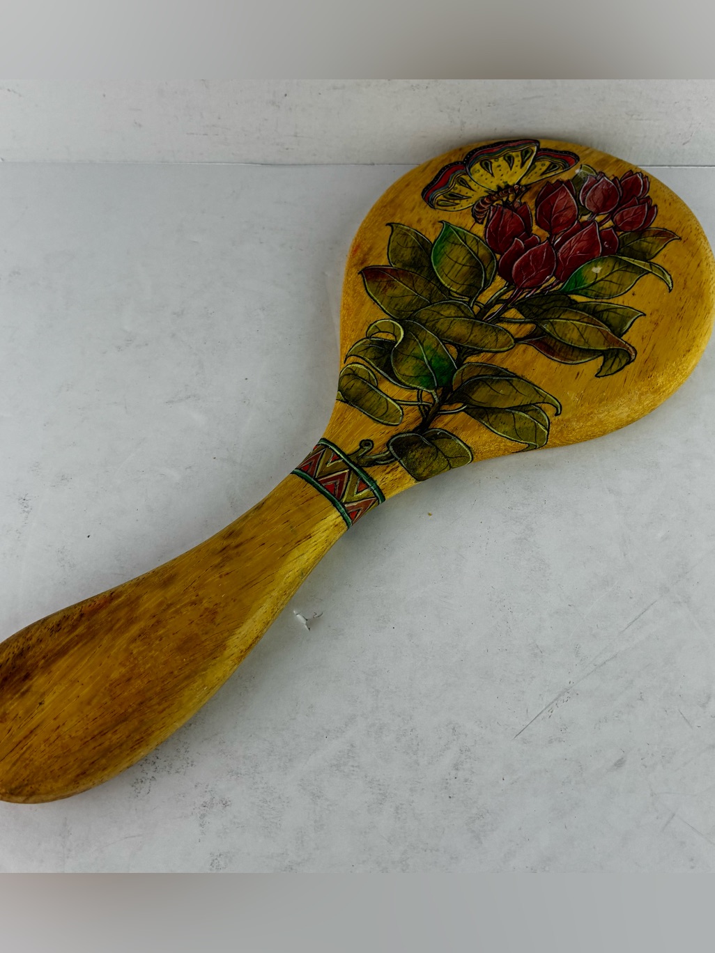 Hand Painted Hand Mirror - So Unique!